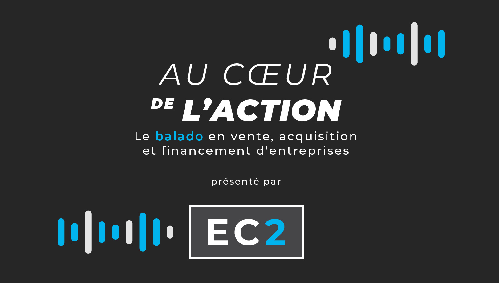 Au Cœur de L'Action - Le balado en vente, acquisition